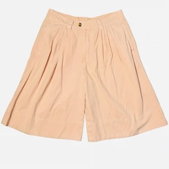NWT FREE PEOPLE Sadie A-Line Long Shorts size 6 reg $98 - Picture 4 of 10